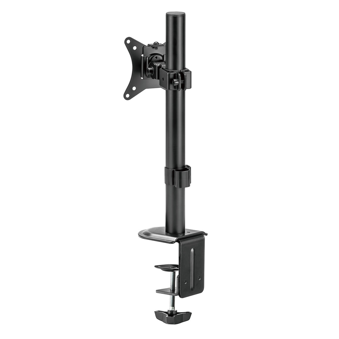 Maclean MC-751N Monitor Desk Mount Holder VESA 75x75 100x100 17"-32" 9kg Rotating Tilting Cable Routing