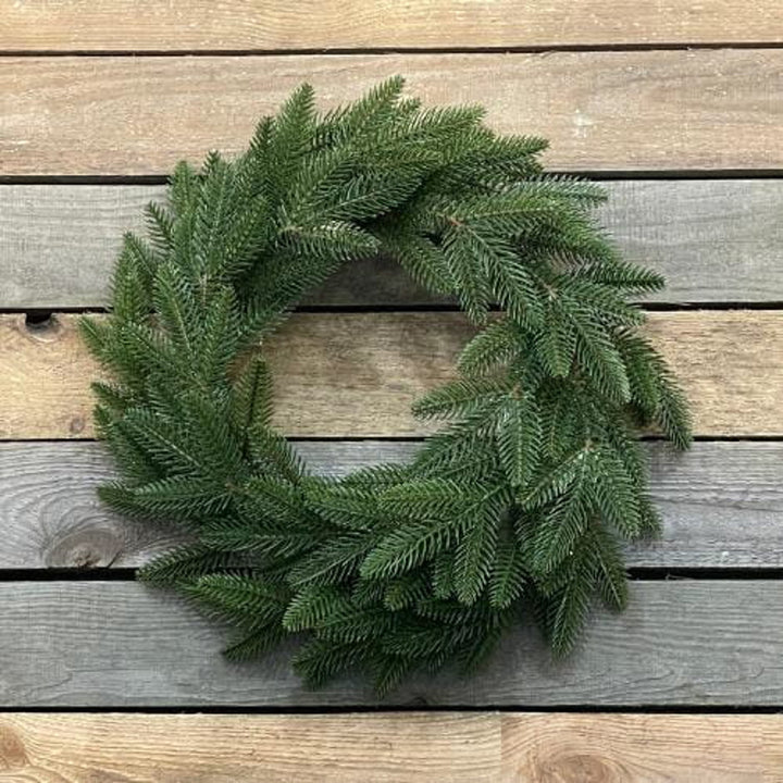 Couronne de Noël en polyéthylène Classic, verte, 40 cm