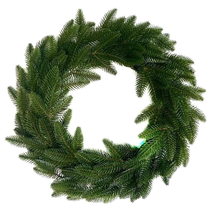 Christmas Headdress, Classic, green,  natural look and elegance 50 cm