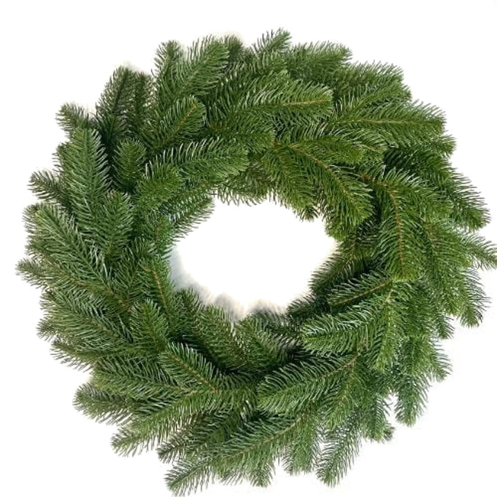 Guirlande de Noël Virpol, premium, verte, 50 cm Couronne de sapin