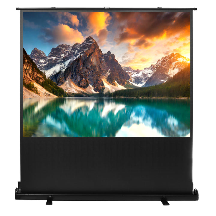 Maclean  MC-963 portable projection screen, compact, floor, 86", 4:3