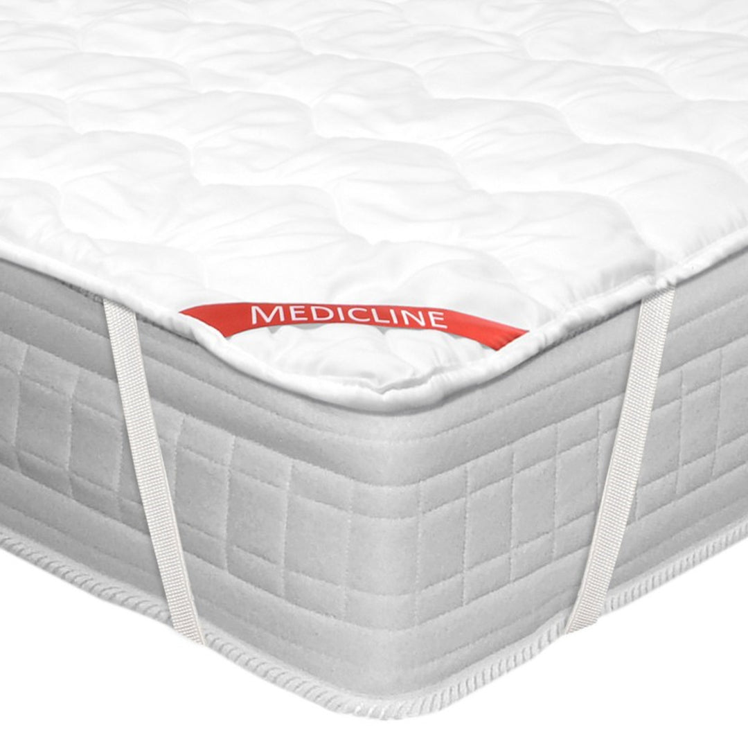 AIO FACTORY 200x220cm Premium Bed Mattress Topper Quilted Thick Protector Layer White Thick