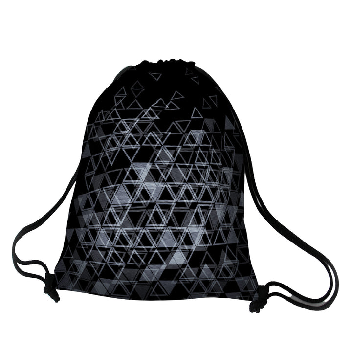 Bertoni Arco Design Saco de Espalda Impresión a todo color, Mochila Saco Impermeable, Estampado Triangular, EE0036