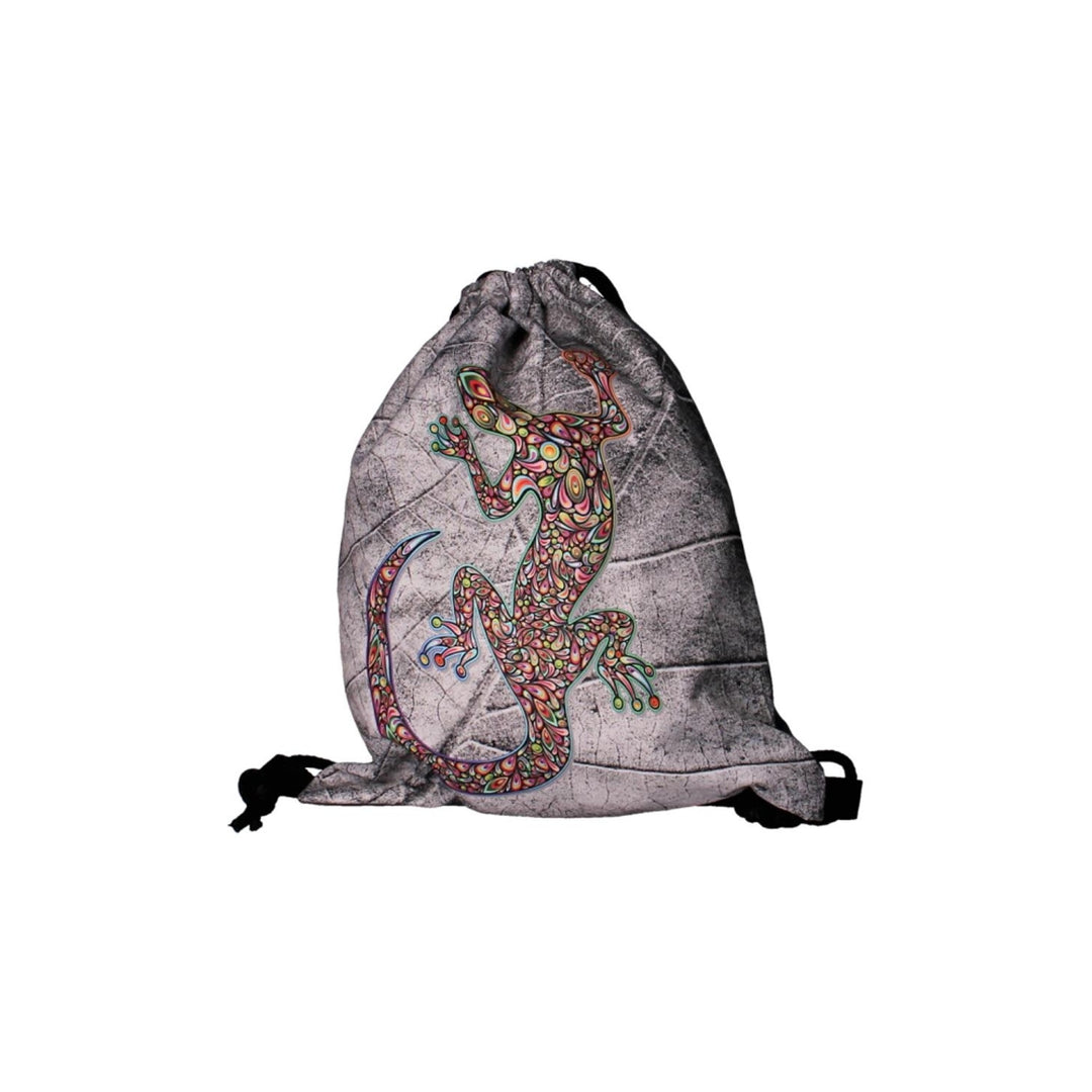 Saco de espalda Bertoni, impresión a todo color, impermeable, estampado Lagarto, EE0041