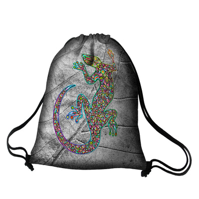 Bertoni Draw String Shoe Bag Backpack Schoolbag Einstellbare Gurtlänge wasserdichte A4