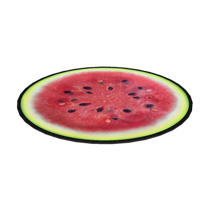 Arco Design Orbit Seat Cushion, Decorative Felt Chair Cushion, Diameter 35 cm, Round Seat Cover (Watermelon) EE0069