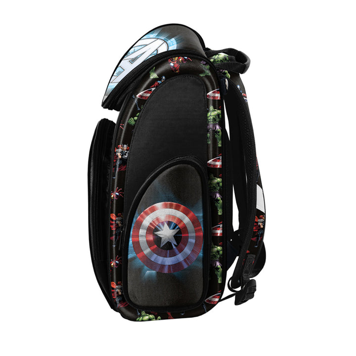 Paso AV23DD-524 Avengers School Bag Kids Backpack Zip Pocket Ergonomic Back Waterproof