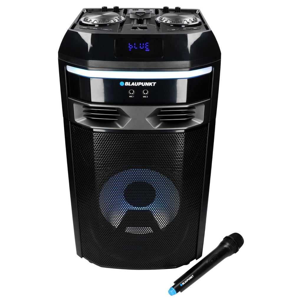 Haut-Parleur karaoké, unité de karaoké Home KTV avec Deux Microphones,  Prise en Charge de Haut-Parleur Bluetooth, Carte Mémoire et clé USB (Noir)  : : Instruments de musique et Sono