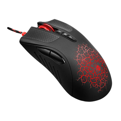 A4Tech Bloody Blazing A90 A90A Optical Mouse Gaming Wired USB 8 Botones programables 6200 DPI 1000Hz