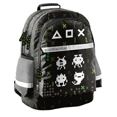 PASO PP23GE-116 Gaming School Backpack Bag Pockets 42x29x16 cm.