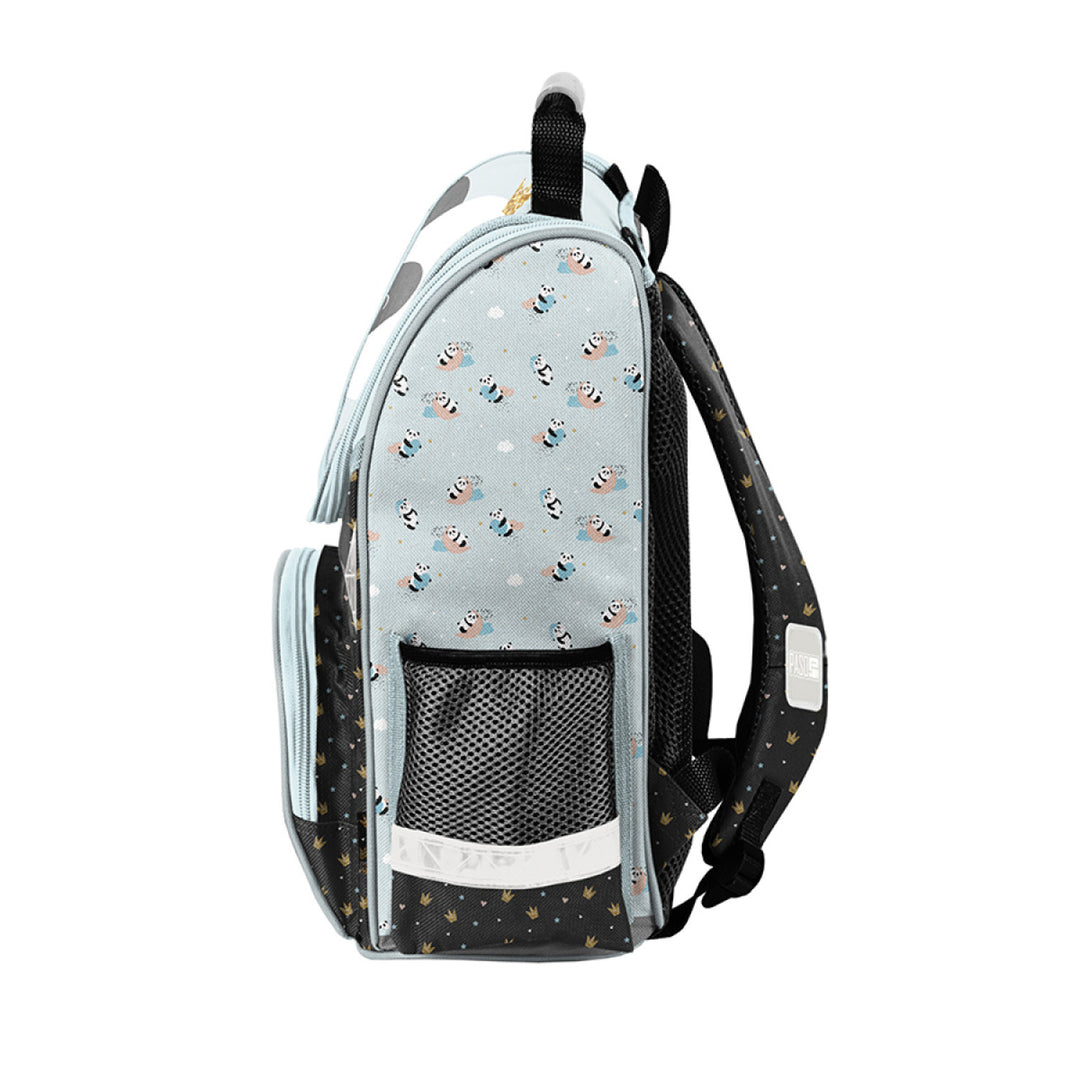 Paso PP23PQ-525 School Backpack Panda Kids Pocket Zipper