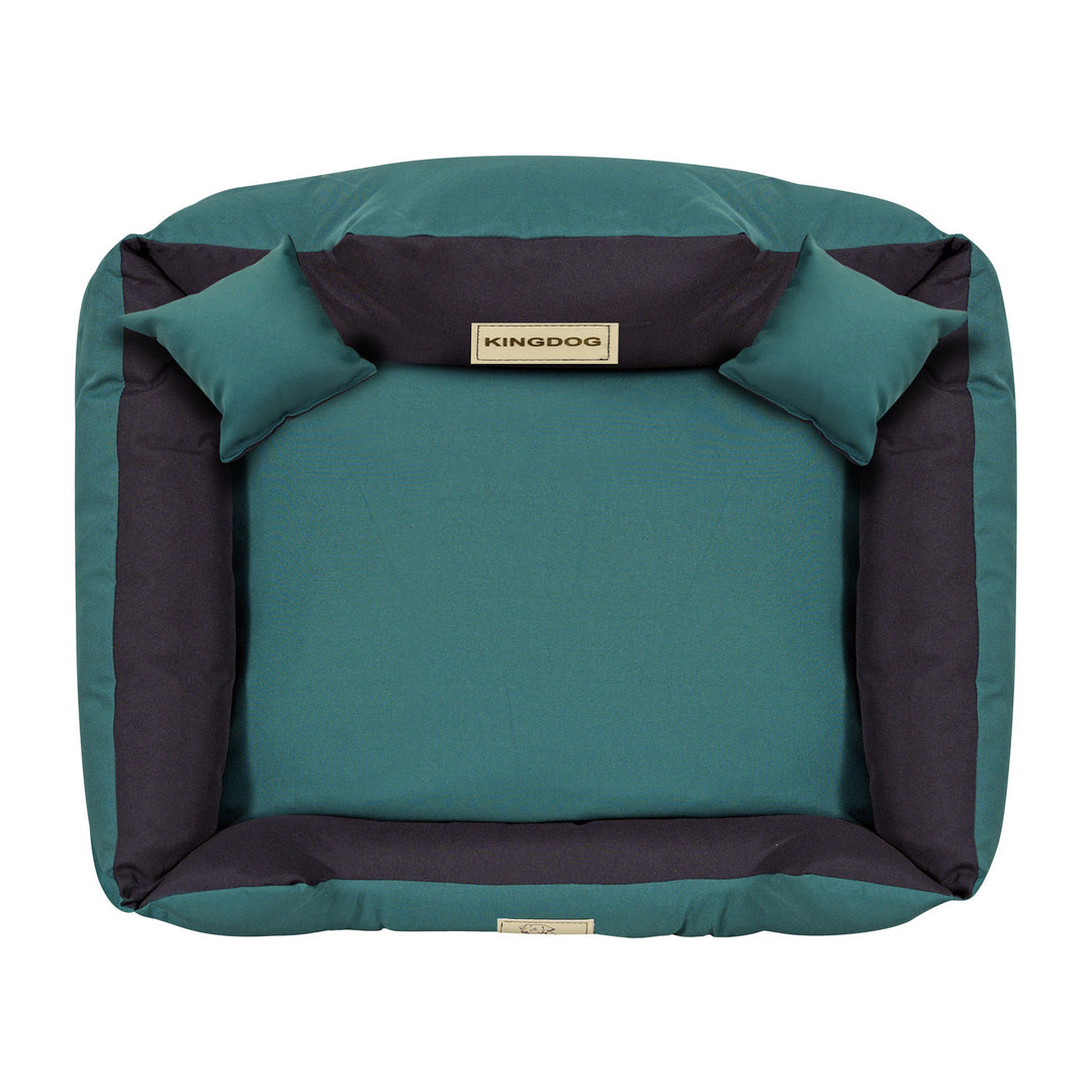 KINGDOG KINMIC75/65ZIE cama para perro 75x65 cm verde/negro