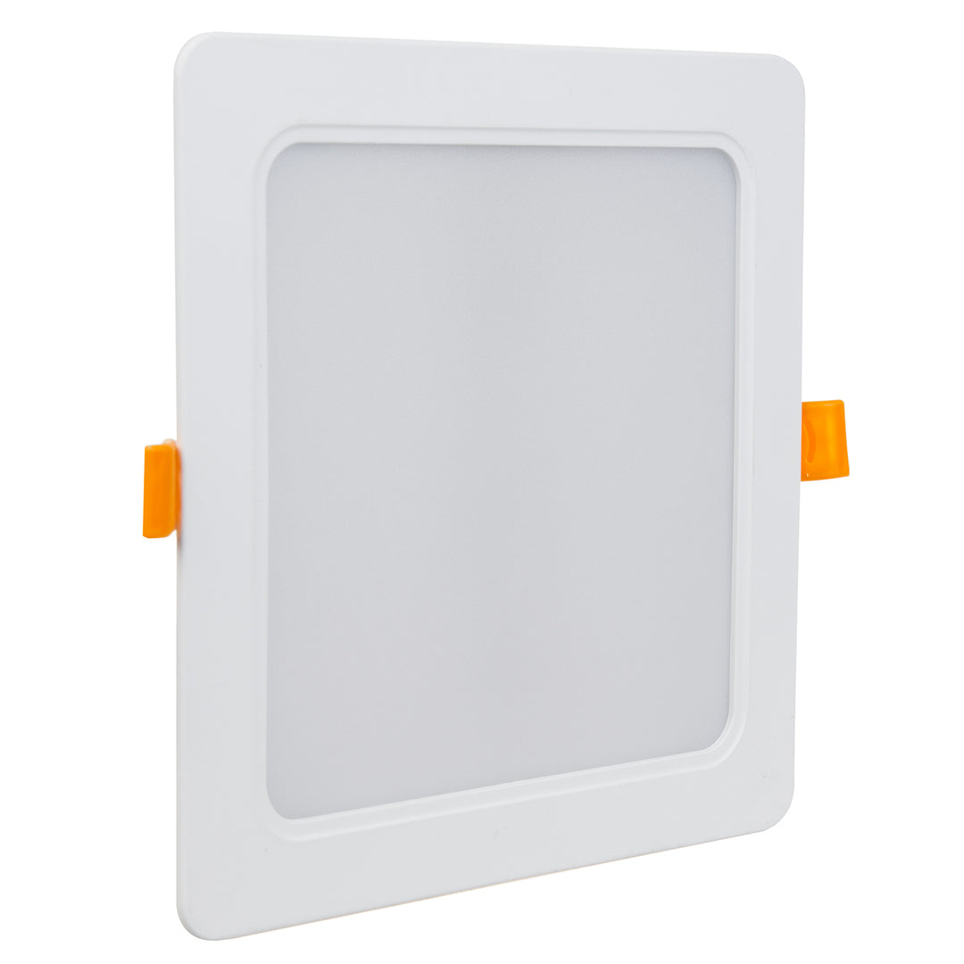 Maclean MCE374 S Panel LED de techo, Montaje empotrado SLIM, 18W, blanco neutro 4000K, 170*170*26mm, 1900lm