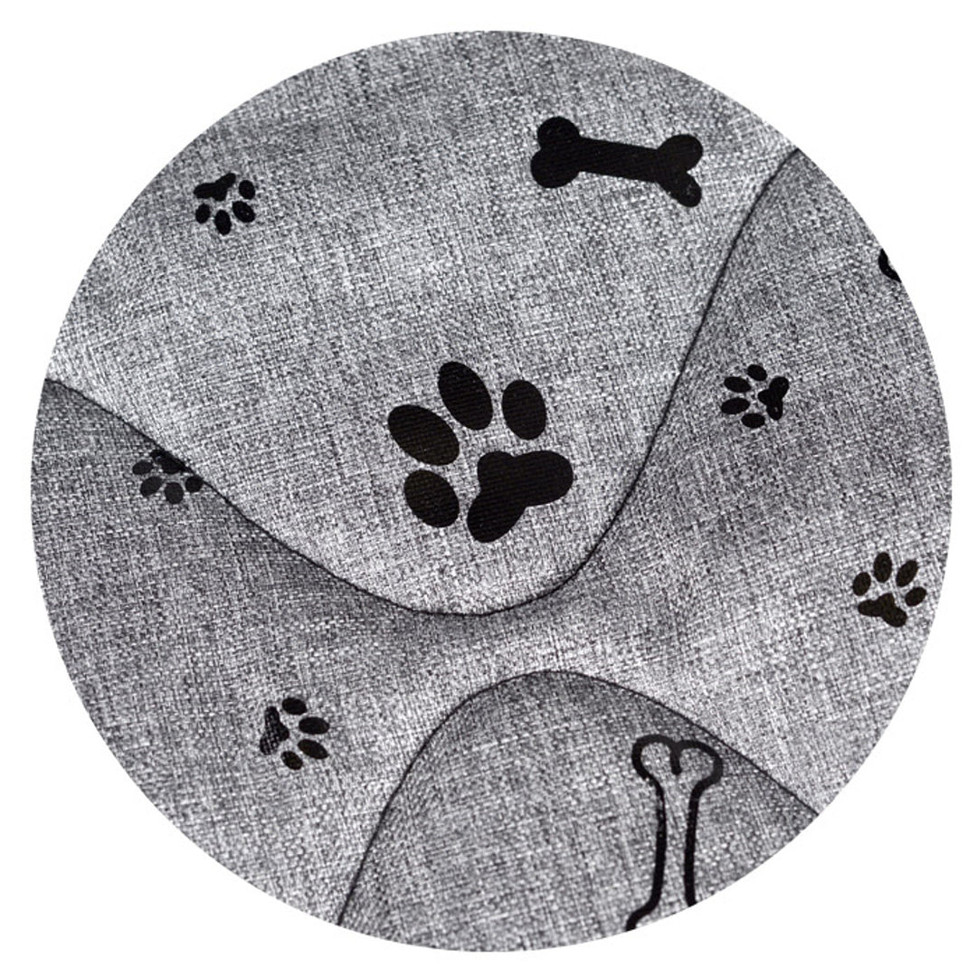 Coussin pour chien et chat, 90 x 75 cm, design : os, imperméable, Prestige