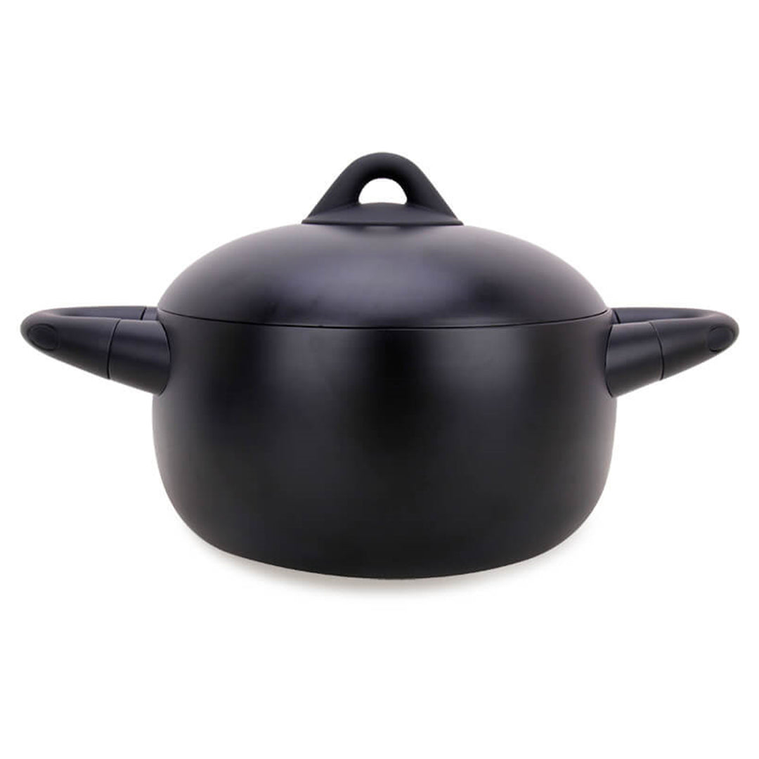 Maestro MR-4017-18 - Kookpot met deksel 2.2L (18 cm)  - Gegoten aluminium - Antiaanbaklaag - Zwart