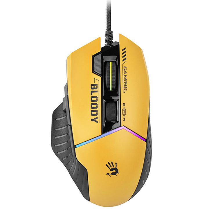 A4TECH BLOODY W95Max Gaming-Maus USB Sport Limette A4TMYS47259