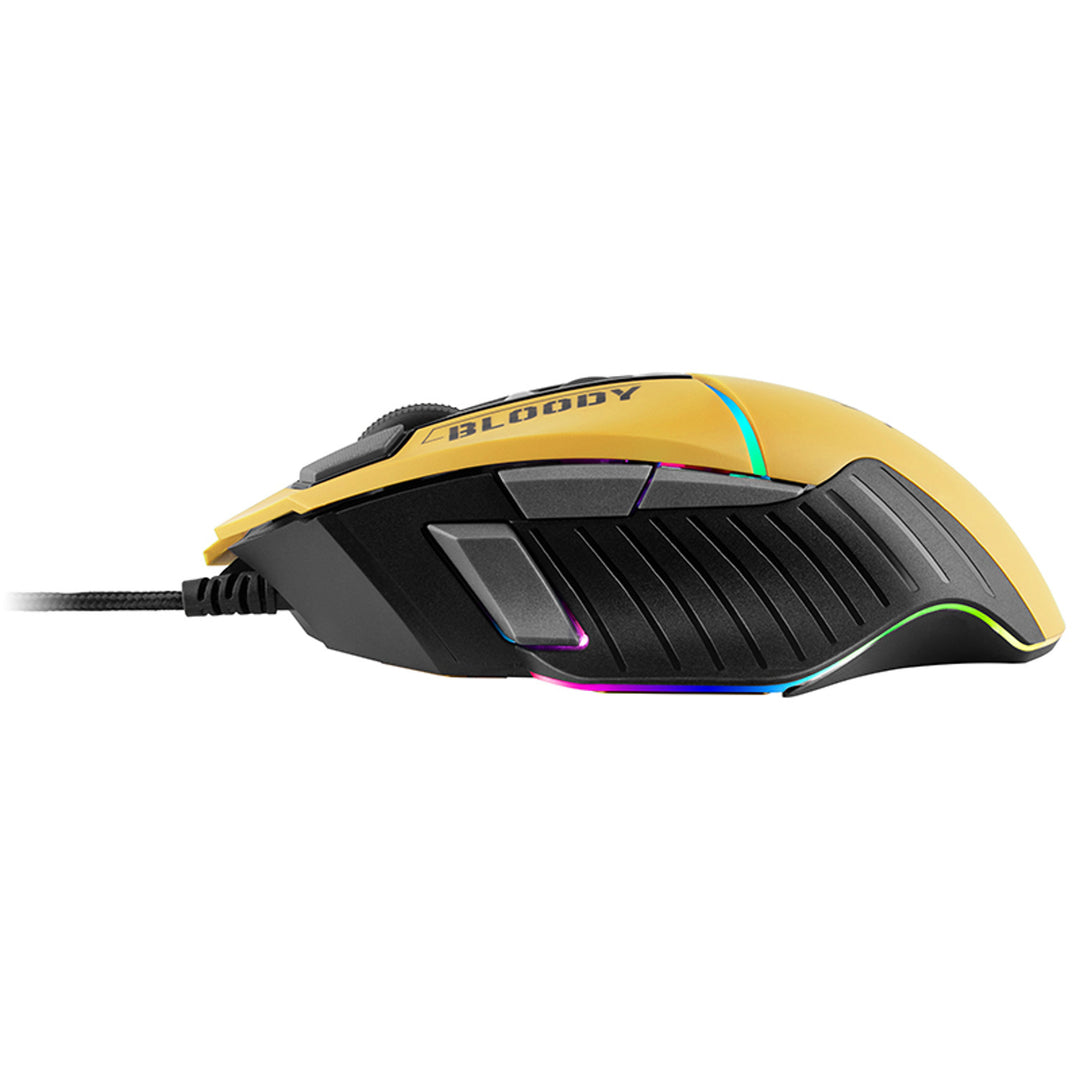 A4TECH BLOODY W95Max Gaming-Maus USB Sport Limette A4TMYS47259