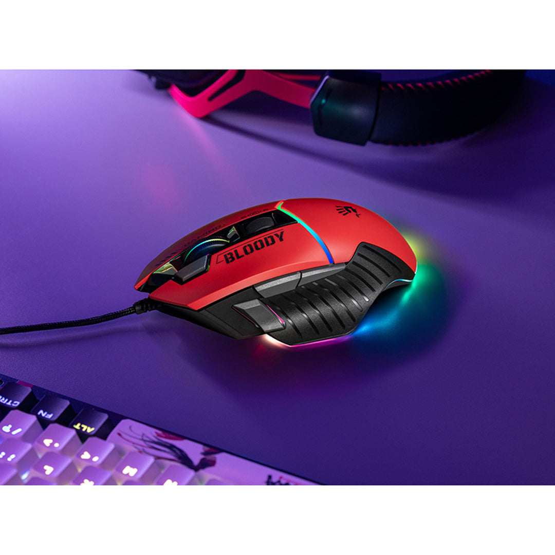 Gaming Maus A4TECH BLOODY W95Max USB Sport rot A4TMYS47257