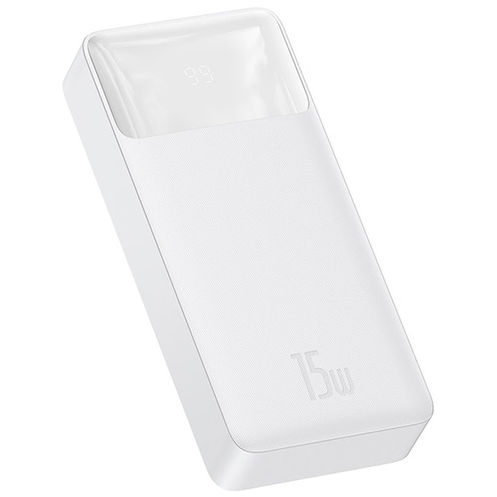 BASEUS Power Bank Bipow 20000mAh, 2xUSB, USB-C, 15W (PPDML-J02) white