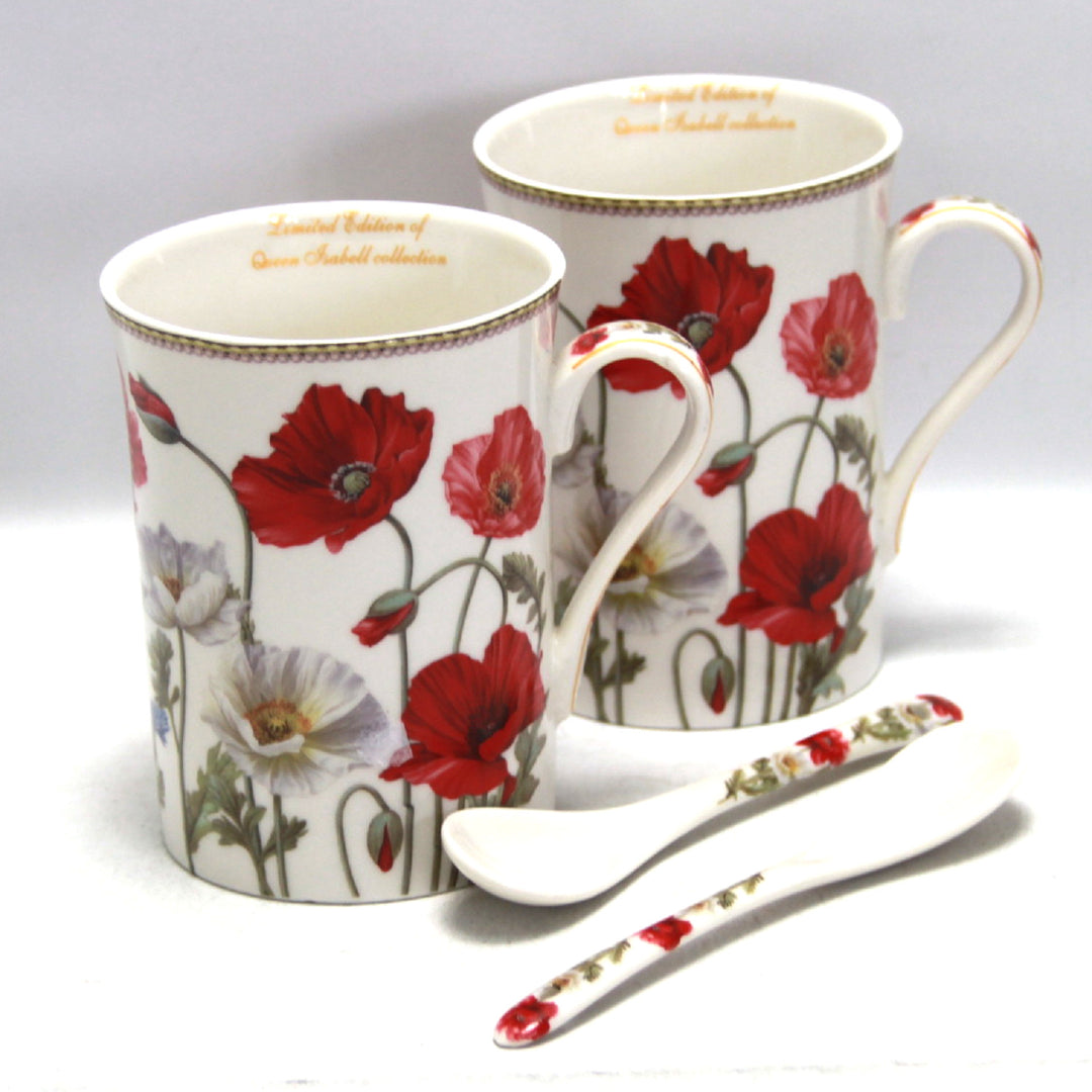 Tasses à café et à thé de la Reine Isabell W8PWH91-23687