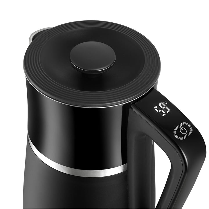 Concept Electric Kettle Temperature Control LCD Display 1.7L Modern Keep Warm Function