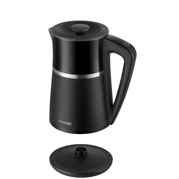 Concept Electric Kettle Temperature Control LCD Display 1.7L Modern Keep Warm Function