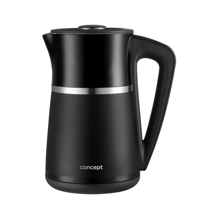 Concept Electric Kettle Temperature Control LCD Display 1.7L Modern Keep Warm Function