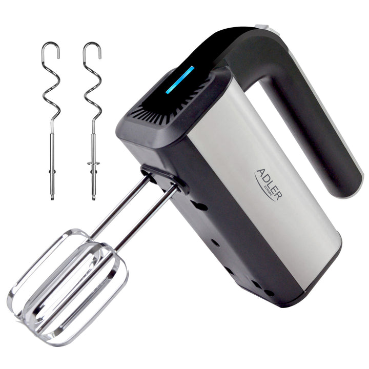 Adler Hand Mixer, 5 Speeds, 800W, Turbo Function, Mixing, Whipping, Kneading, AD 4225