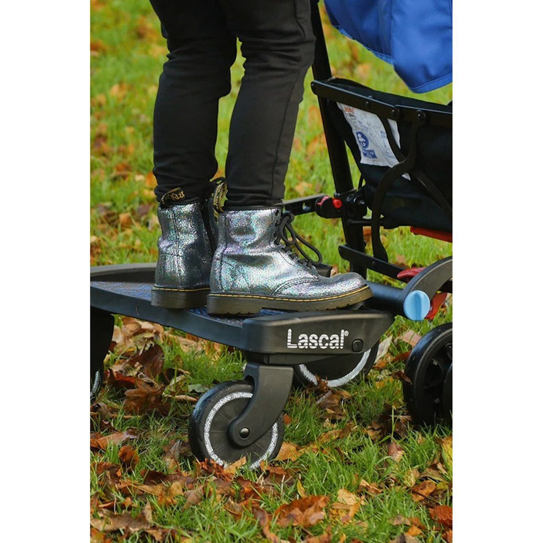 Kinderwagenverlängerung BuggyBoard MINI, bis 22 kg, blau