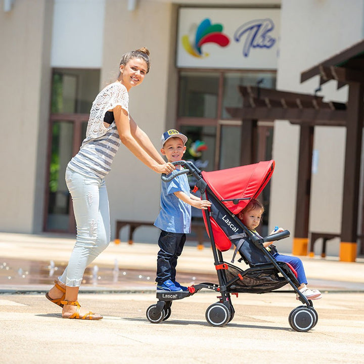 Kinderwagenverlängerung BuggyBoard MINI, bis 22 kg, blau