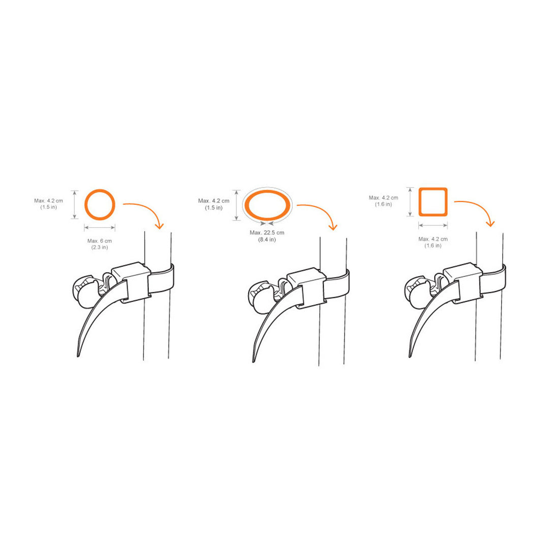 Kinderwagenverlängerung BuggyBoard MINI, bis 22 kg, blau