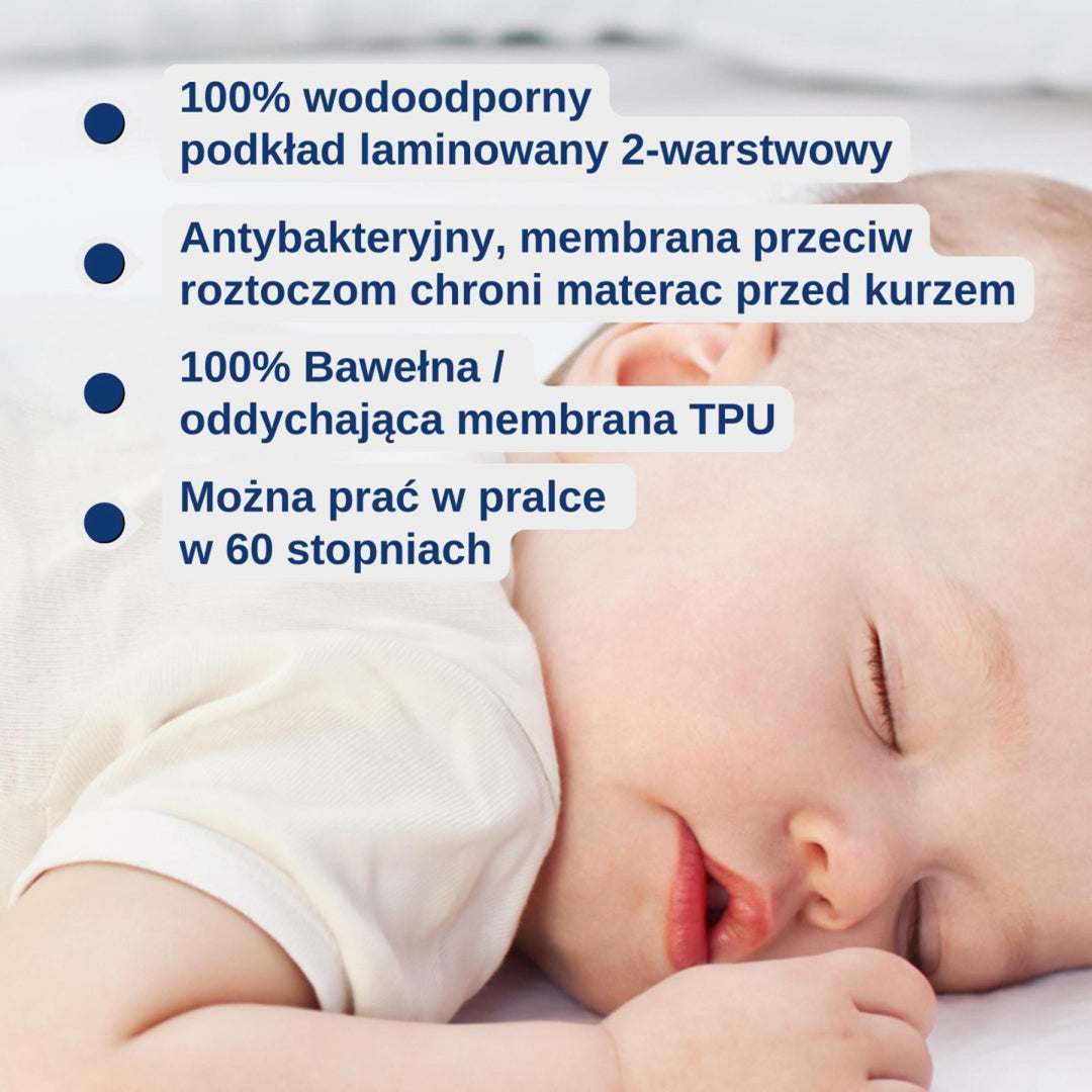 Snibbs waterproof protector,froth rubberized, 70x100 cm