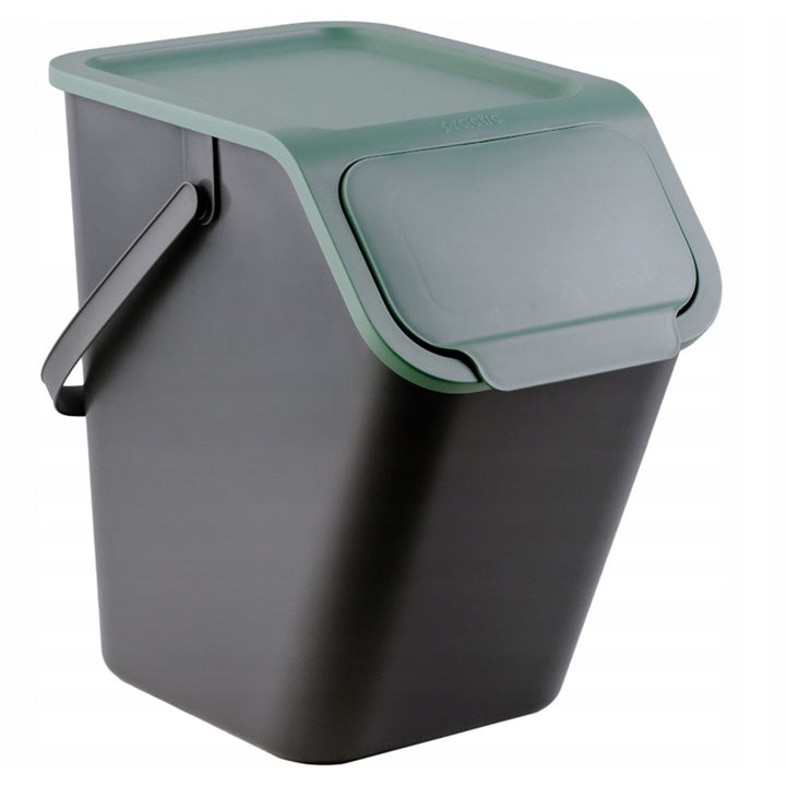 Set de 3 bacs pour 25 litres + filtres Bini ENSEMBLE DE 3 POUBELLES DE TRI SÉLECTIF FILTRES