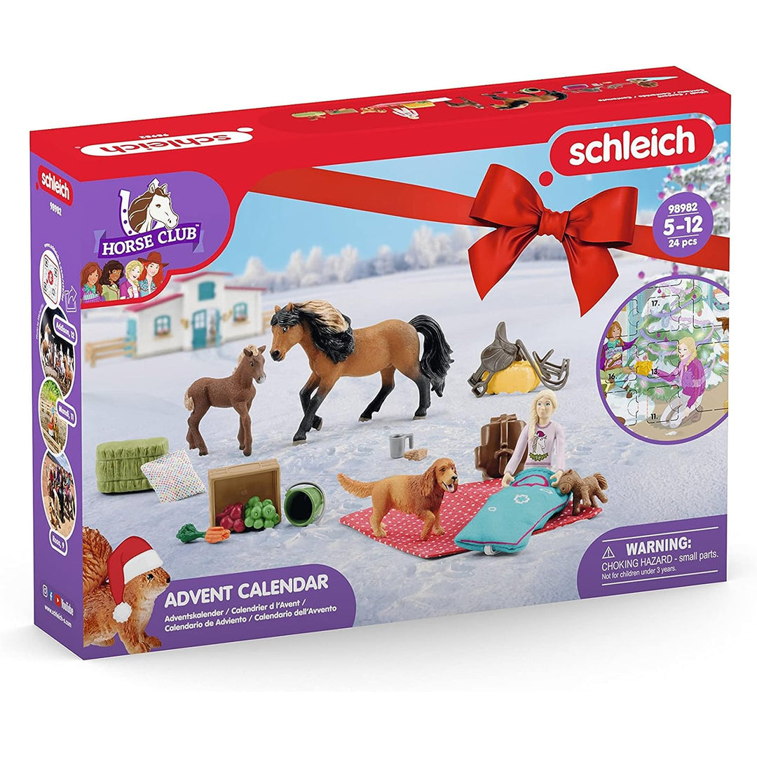 Adventskalender 2024 Schleich Horse Club SLH98982 Figuren