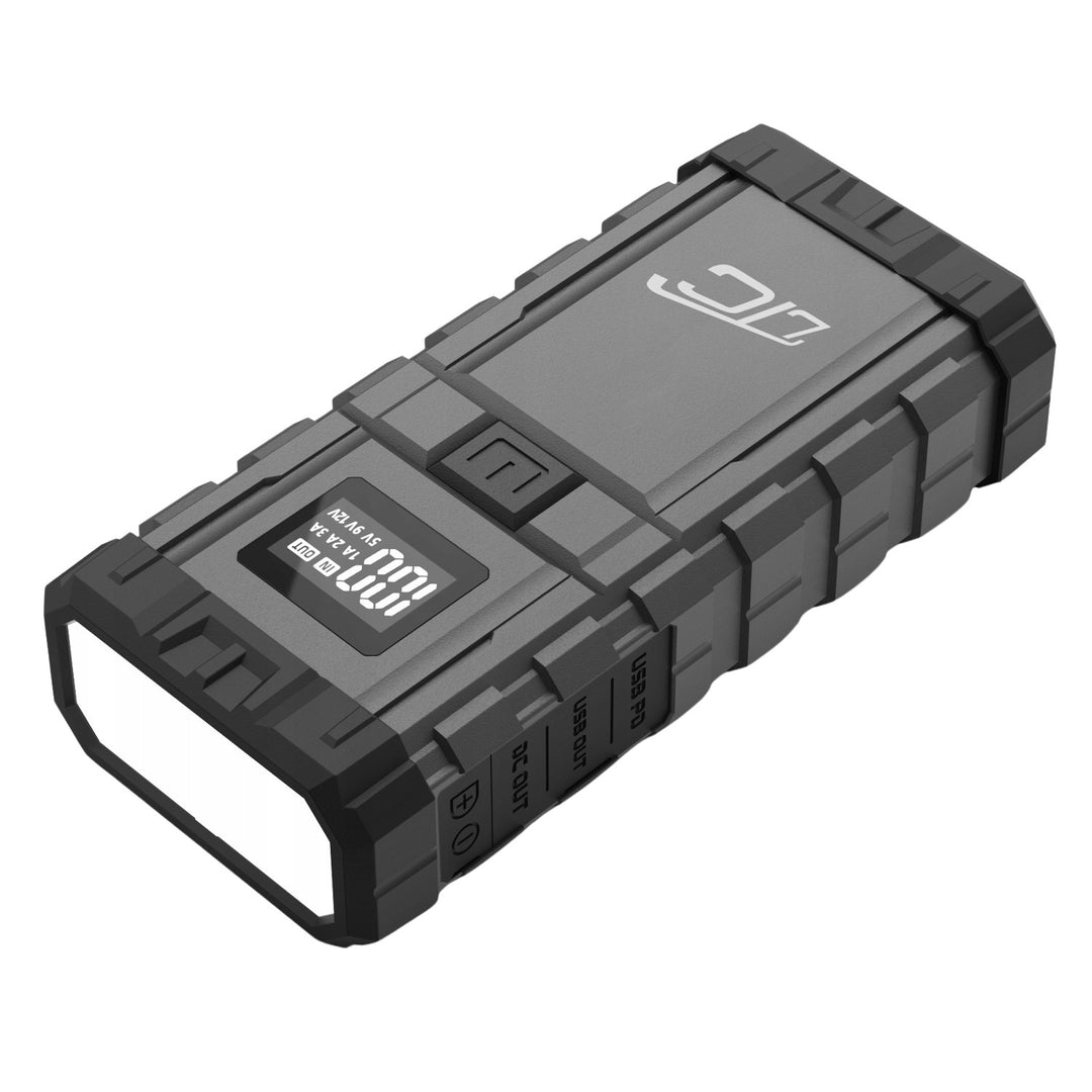 LTC  Jump Starter Starting Device 24000MAH/2500A Power Bank QC Type-C PD 65W/USB Out 3A DC 12V