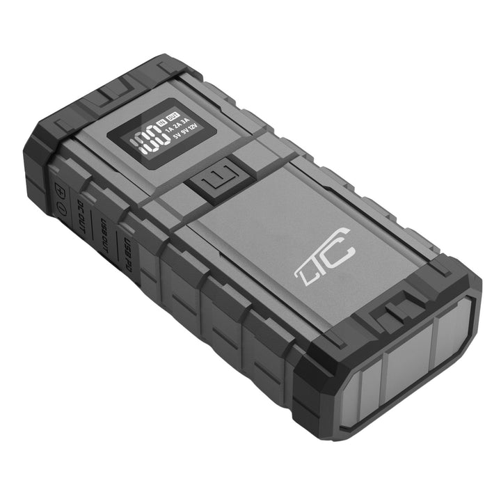 LTC  Jump Starter Starting Device 24000MAH/2500A Power Bank QC Type-C PD 65W/USB Out 3A DC 12V