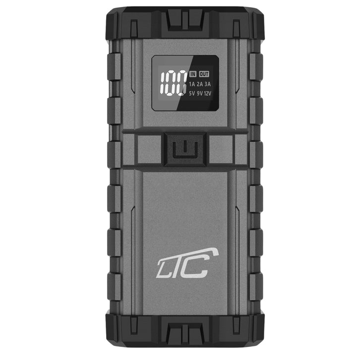 LTC  Jump Starter Starting Device 24000MAH/2500A Power Bank QC Type-C PD 65W/USB Out 3A DC 12V