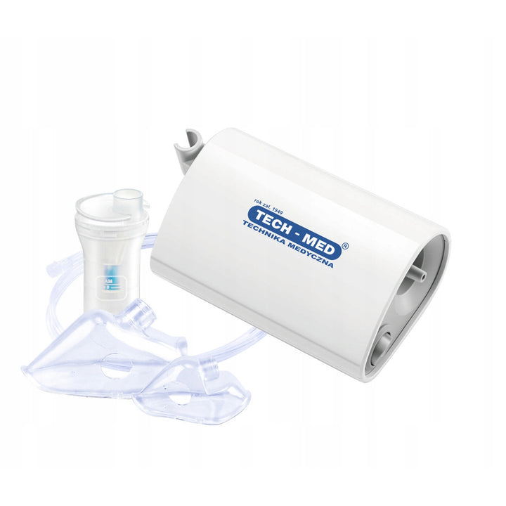 TECH-MED compressor inhaler, for the whole family 3 masks, TM-NEB 100