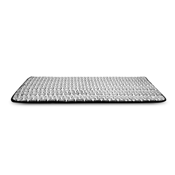 AIO MATAPOL80/60KOS Dog Bed Pet Mat Non-Slip Soft Fleece, 80x60 cm, grey,