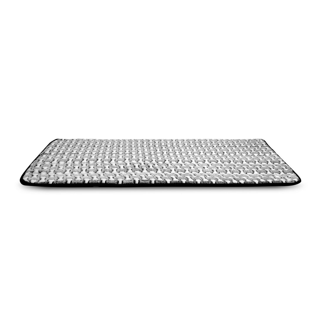 AIO MATAPOL120/80KOS Dog Bed Pet Mat Non-Slip Soft Fleece 120x80 cm, grey,