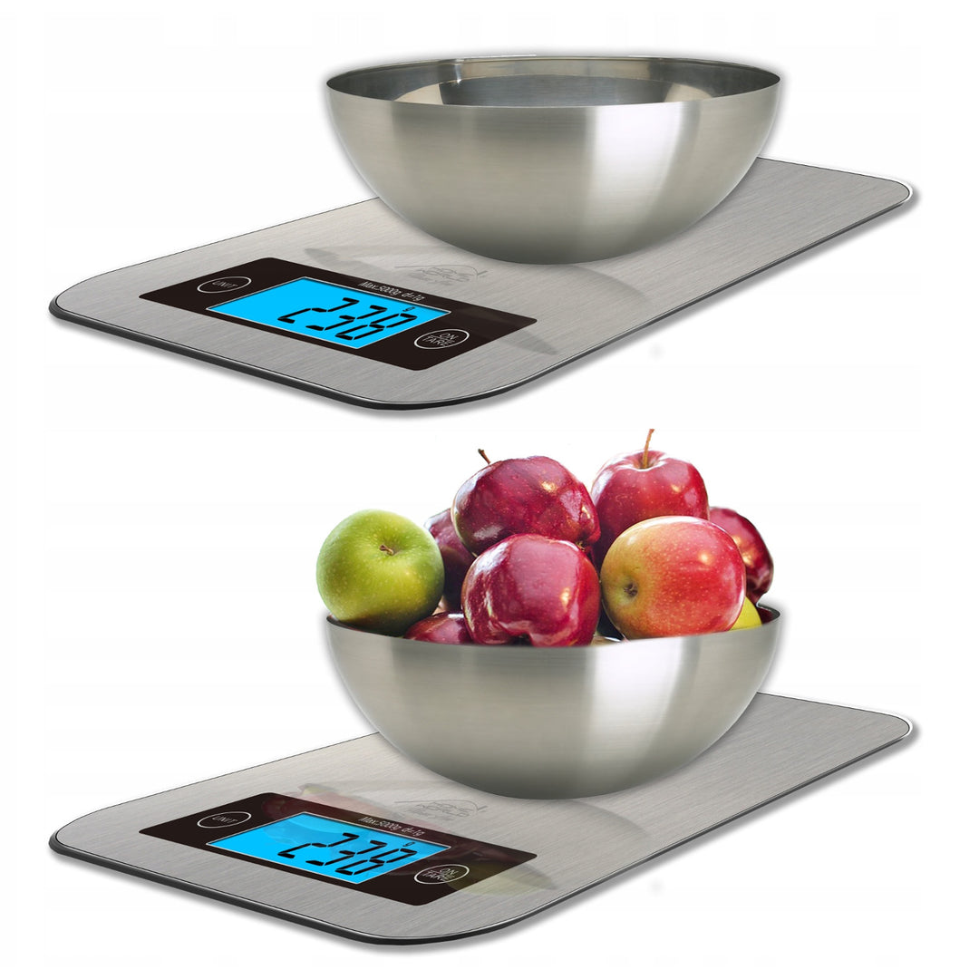 TECH-MED Báscula de cocina, Báscula dietética, Bluetooth, 5kg, HW-FIT022