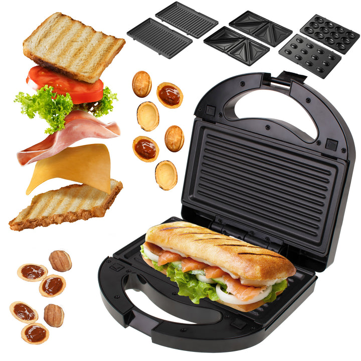 Camry Tostadora multifunción, Tostadora, Grill, Tostadora de frutos secos, 1000W