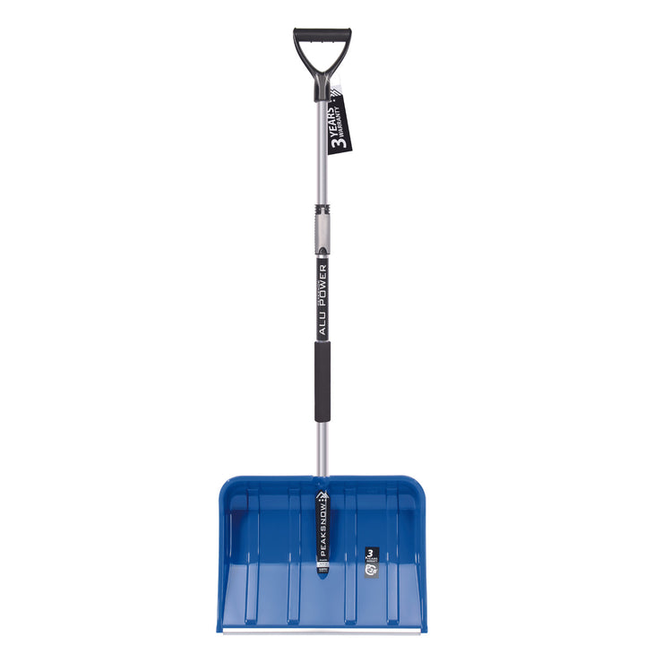 Prosperplast snow shovel, telescopic, aluminum handle and ferrule, Alpe 50 Telescopic