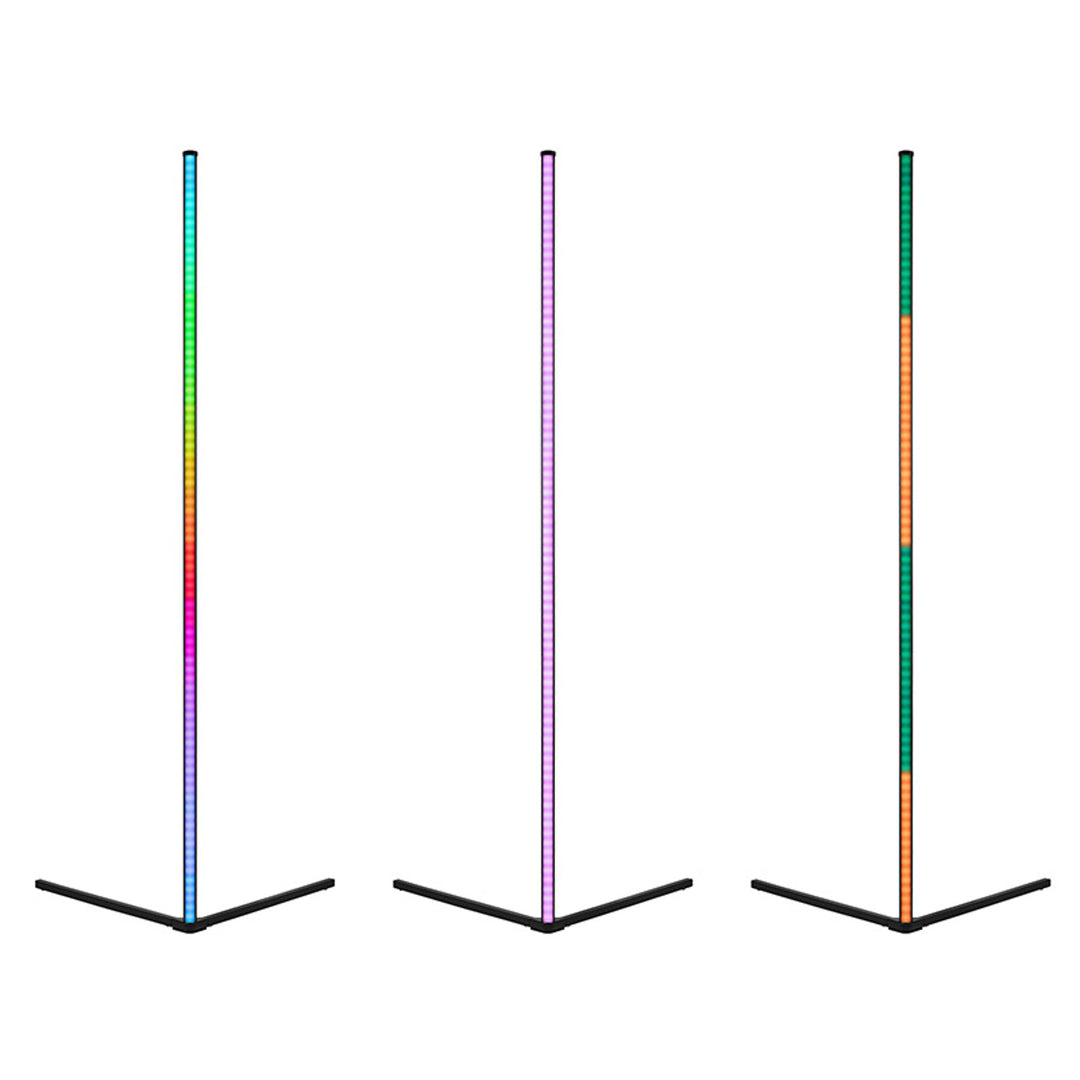 Tracer Ambience RGB - Lámpara Smart Corner Lámpara Decorativa de Esquina Control Remoto Compatible con App 12 Modos de Iluminación