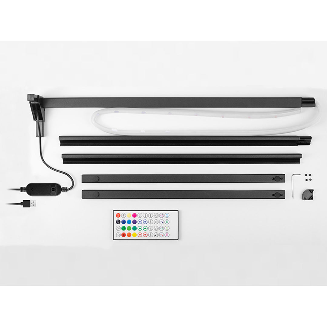 Tracer Ambience RGB - Lámpara Smart Corner Lámpara Decorativa de Esquina Control Remoto Compatible con App 12 Modos de Iluminación