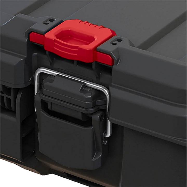 Keter tool case, removable compartments, organizer, black, Stack'N'Roll 253382