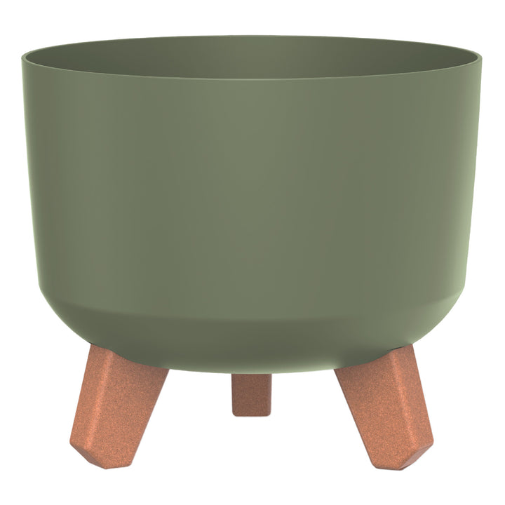 Prosperplast DGRL200-5615C Flower Pot Planter with Legs 3L Modern Decorative Round