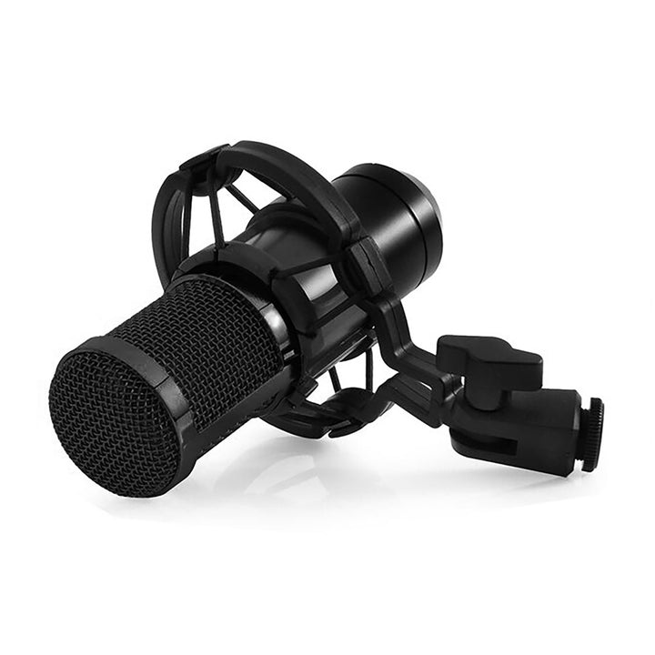 Media-Tech MT397K Condenser Microphone with Adjustable Stand Pop Filter Accessories Professional Streaming Vlogging