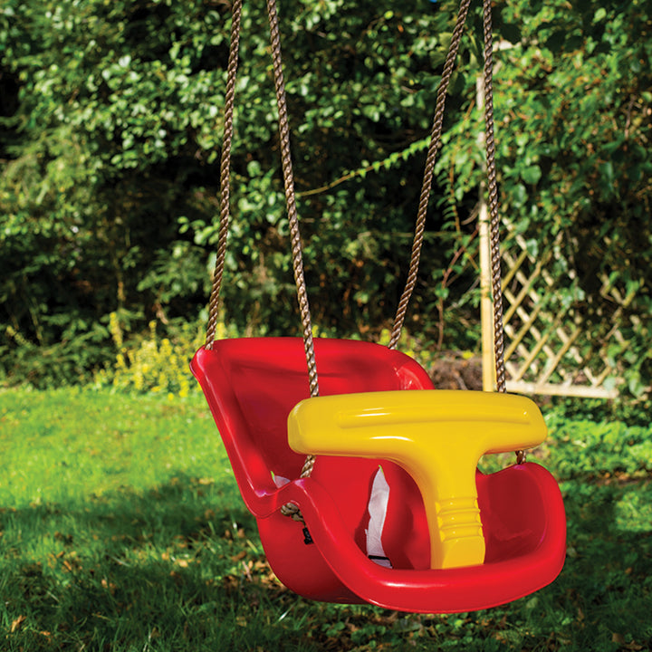 Greenmill Gartenschaukel, Baby-Schaukelsitz, starke Seile, bis zu 30 kg, GR0126