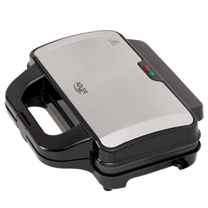 Adler AD 3043 Sandwich Toaster, XXL size, 1300W, Sandwich Maker, Toastie Maker